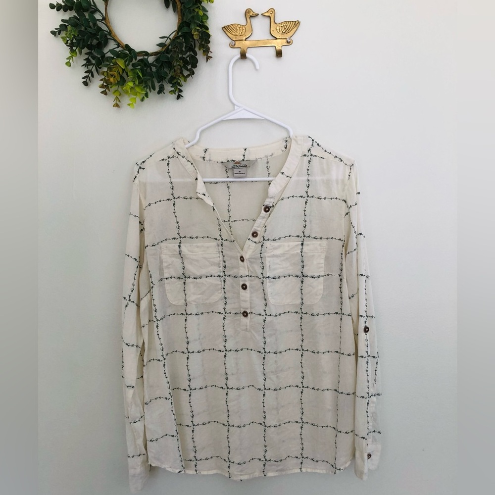 Bob Timberlake Cotton Blouse